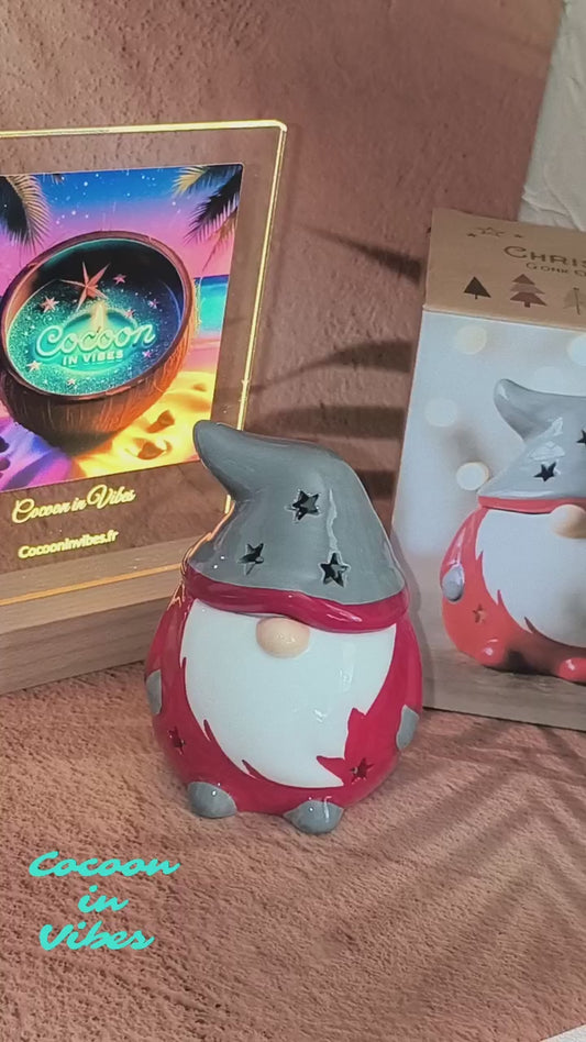 Brûleur Gnome de Noël – Le Gardien des Fondants