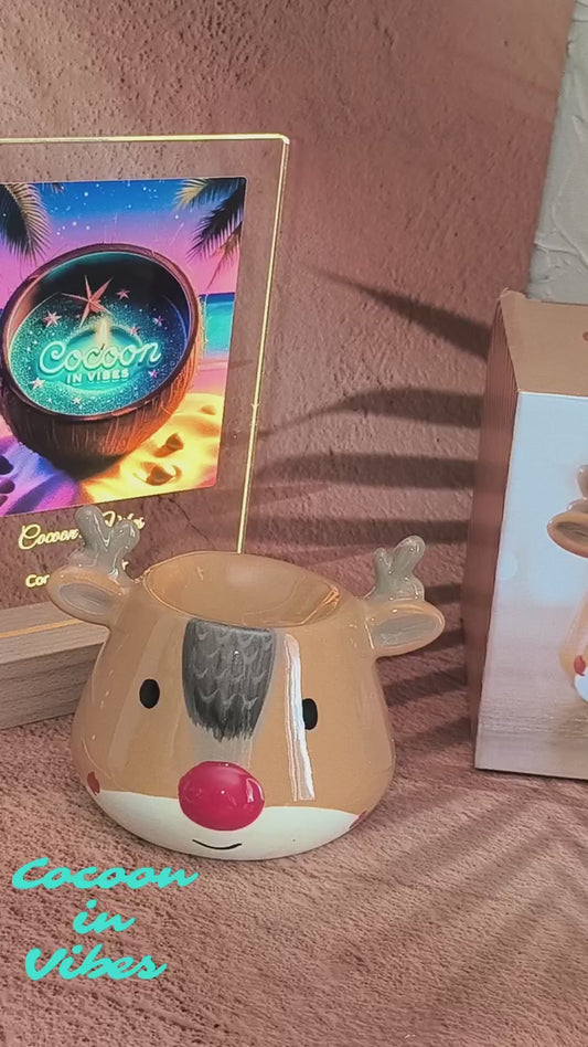 Brûleur « Renne de Noël » – Douceur et Magie d’Hiver