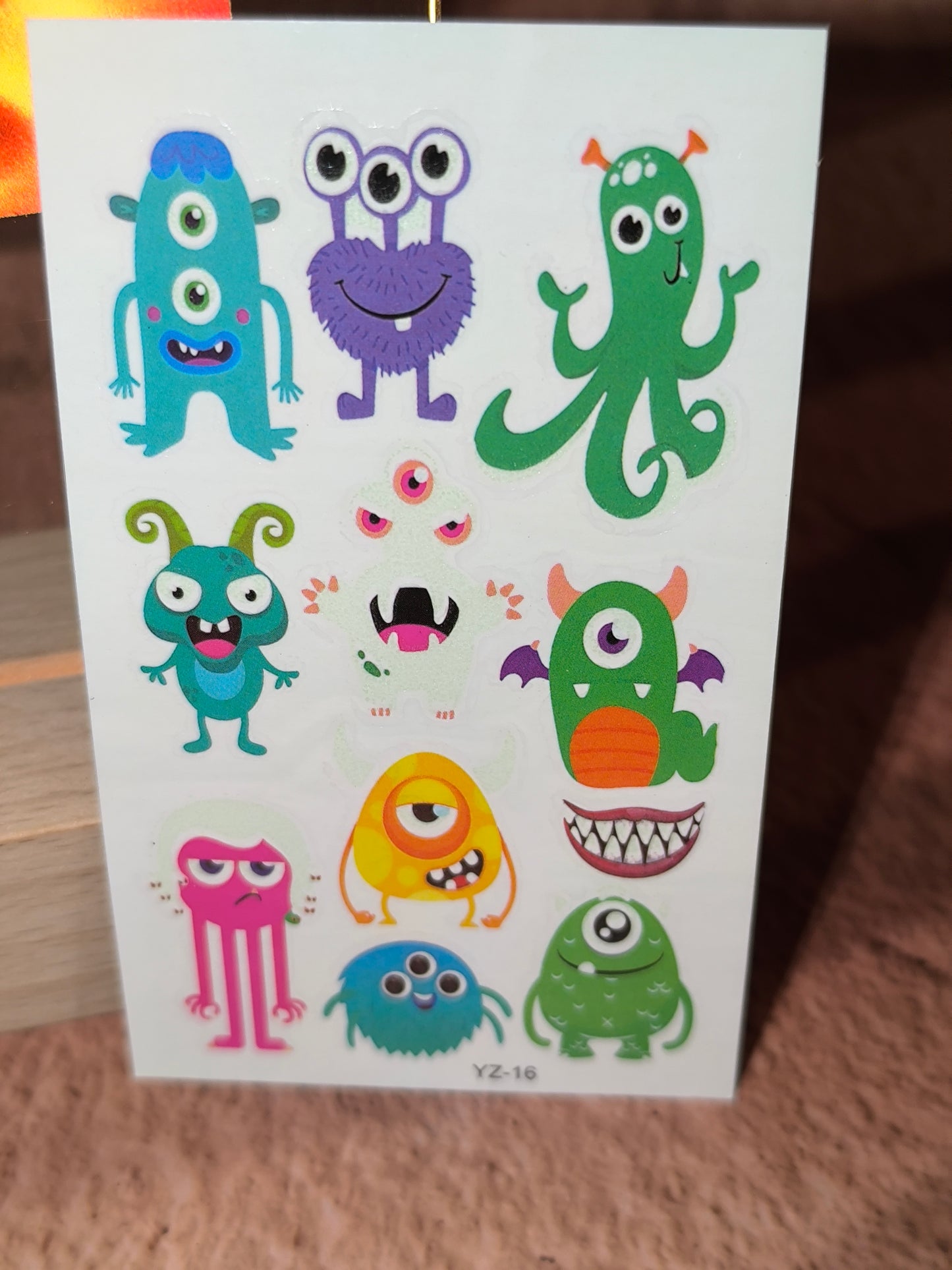 Tatouages Éphémères Enfants Phosphorescents – Petites Magies qui Brillent
