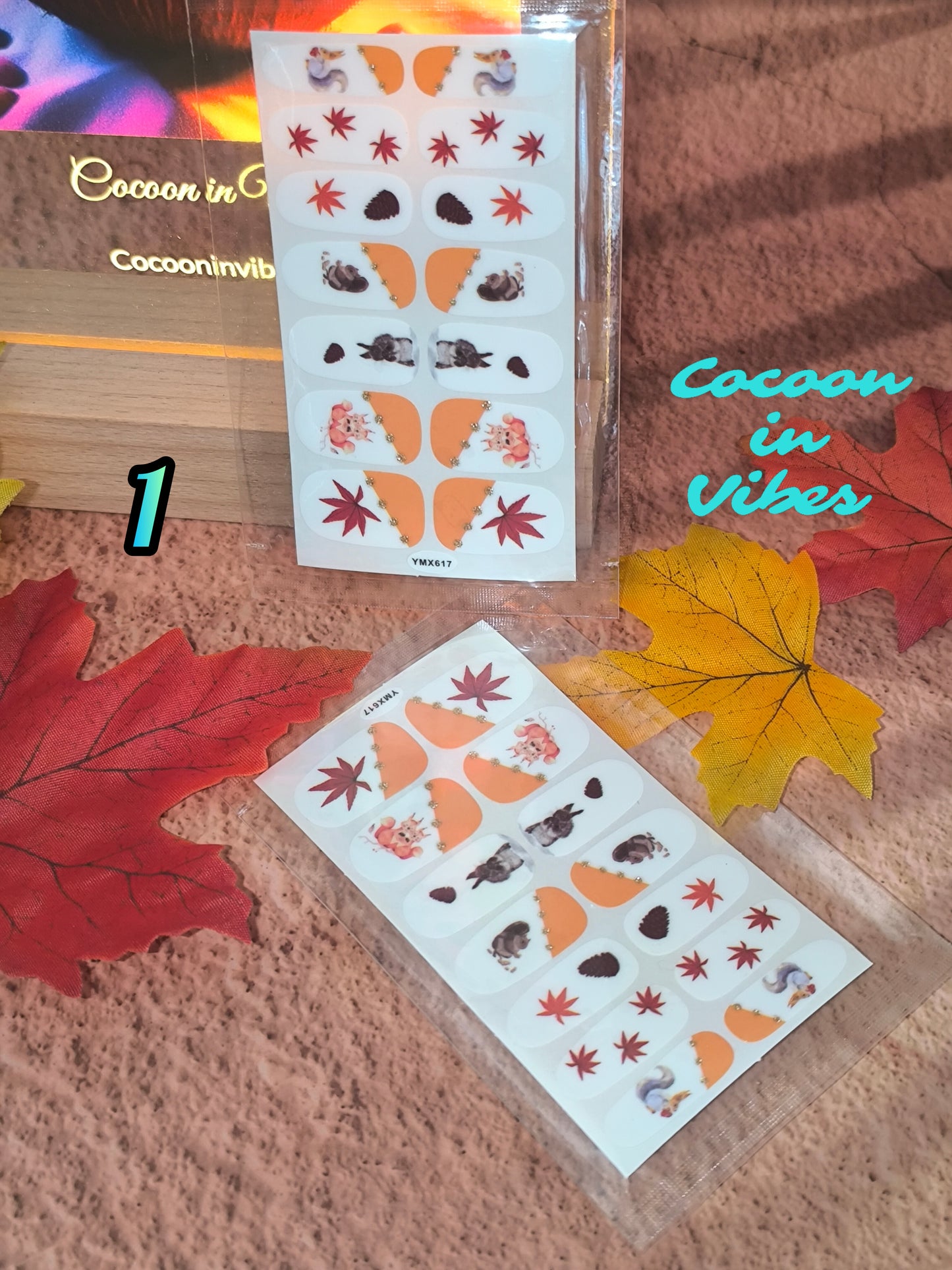 Collection Automne â Manucures Autocollantes
