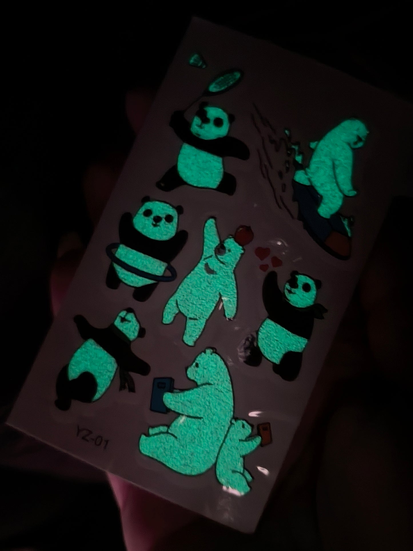 Tatouages Éphémères Enfants Phosphorescents – Petites Magies qui Brillent