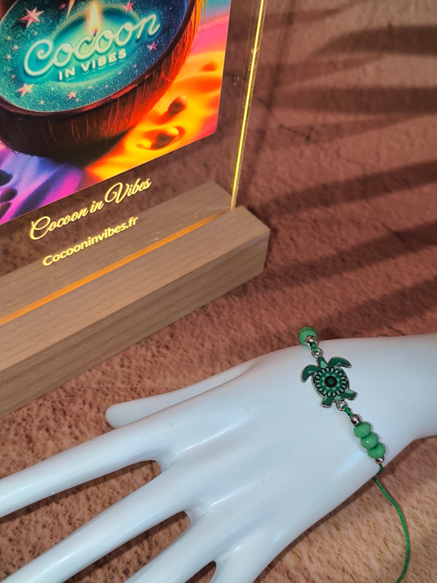 Bracelet Enfant Tortue Colorée – Esprit Plage & Aventure
