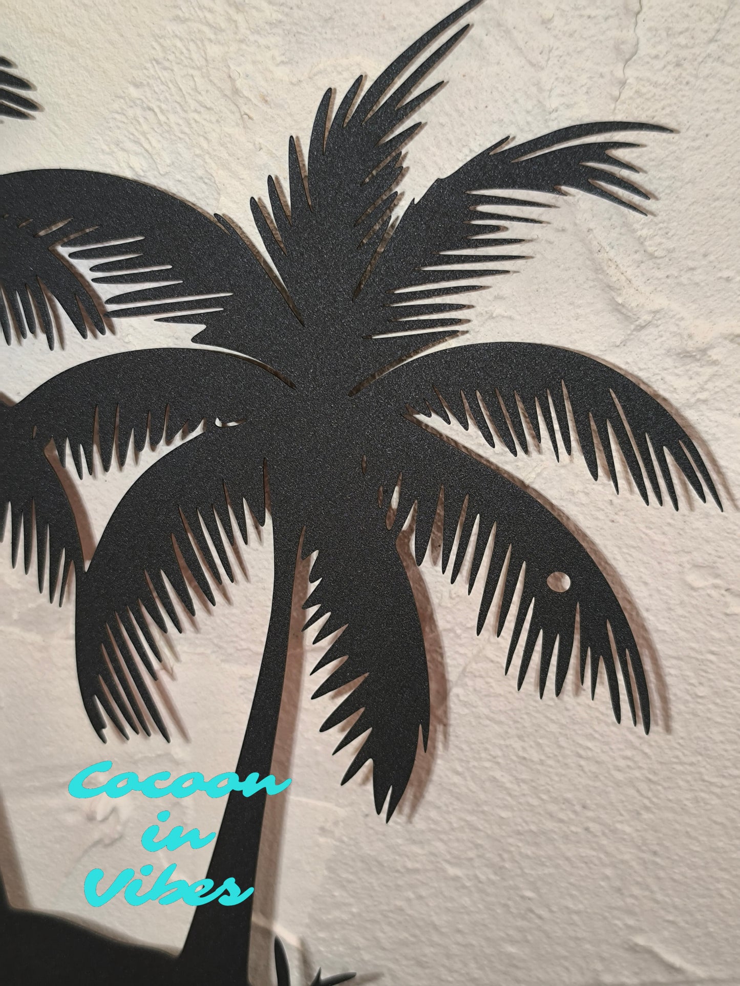 Décoration murale “Île aux Palmiers” – Évasion assurée