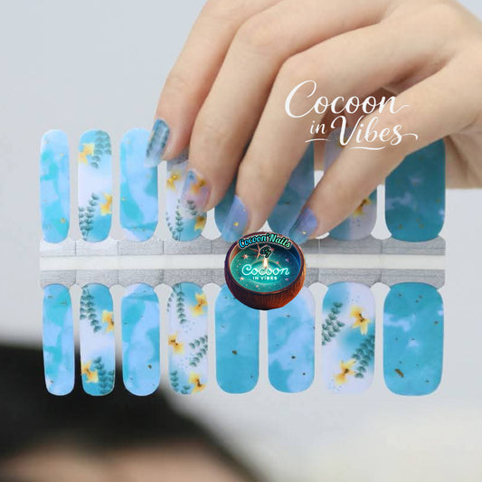 Cocoon’Nails Aqua Dolce – Vernis Autocollant Kit Complet