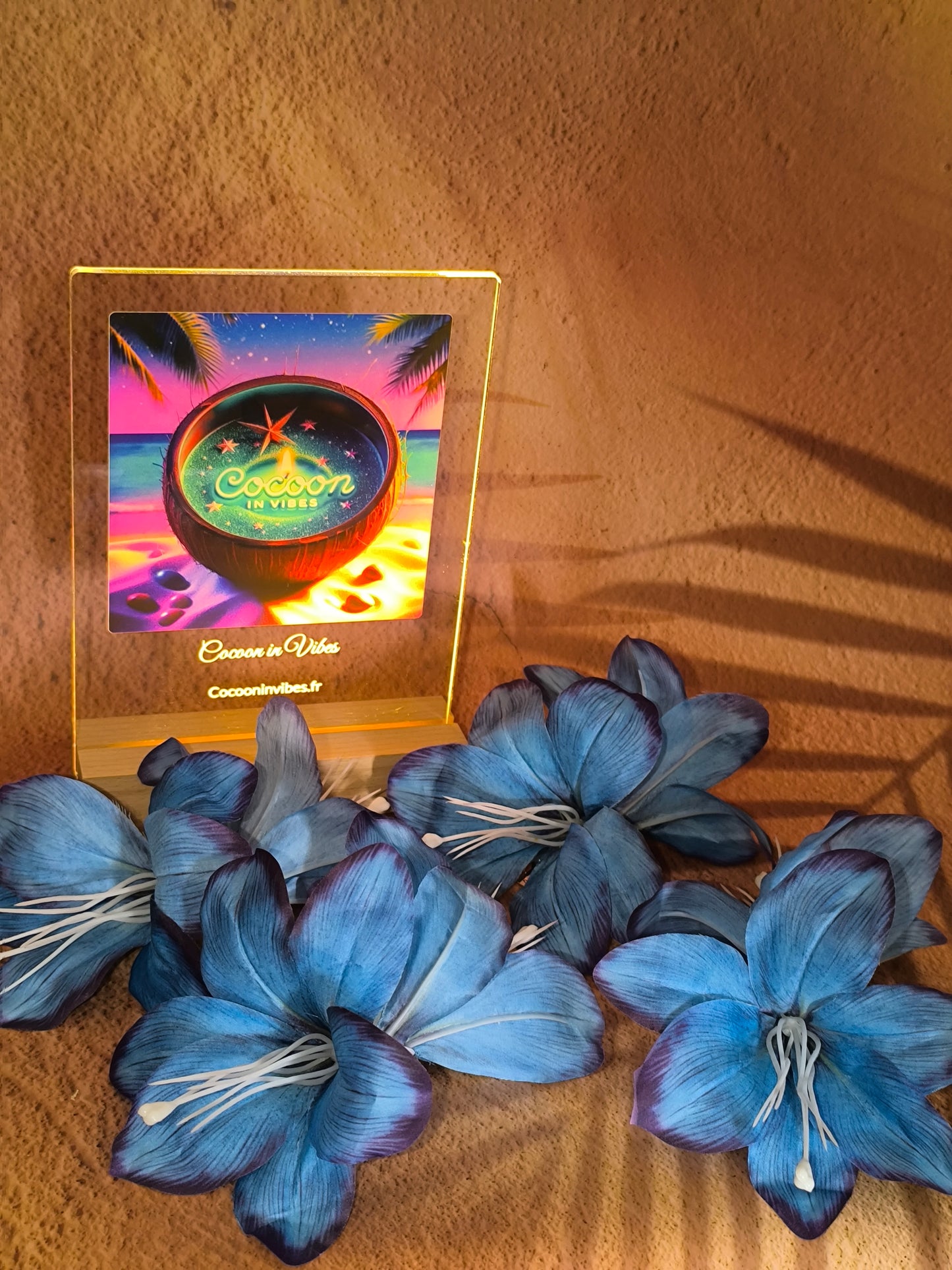 Grande Pince XXL Fleurs de Lys – Élégance Bohème