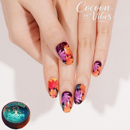 Cocoon’Nails Rosée d'Érable – Vernis Autocollant Kit Complet
