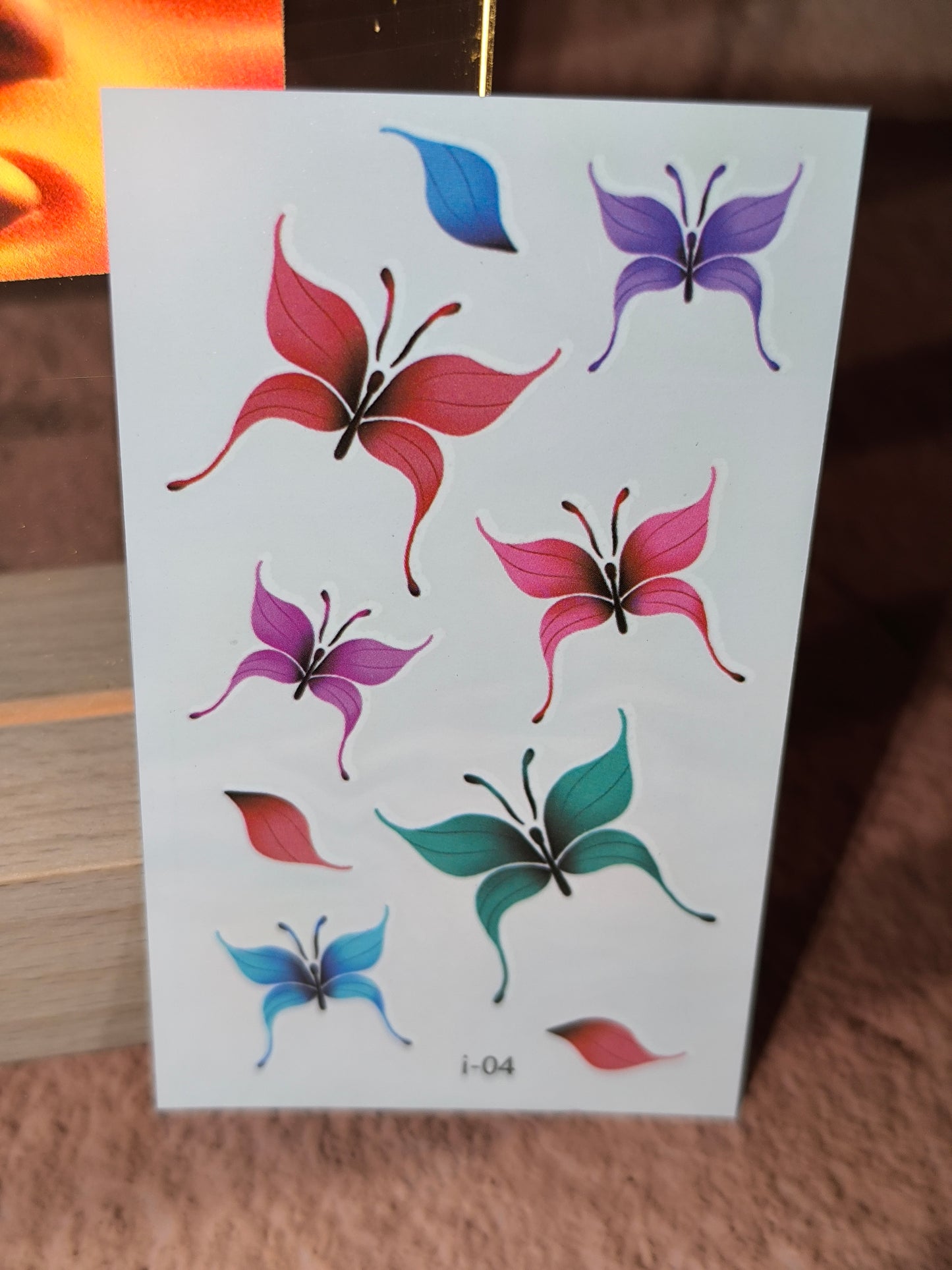 Tatouages Éphémères Papillons Ombrés – Légèreté et Poésie en 3D