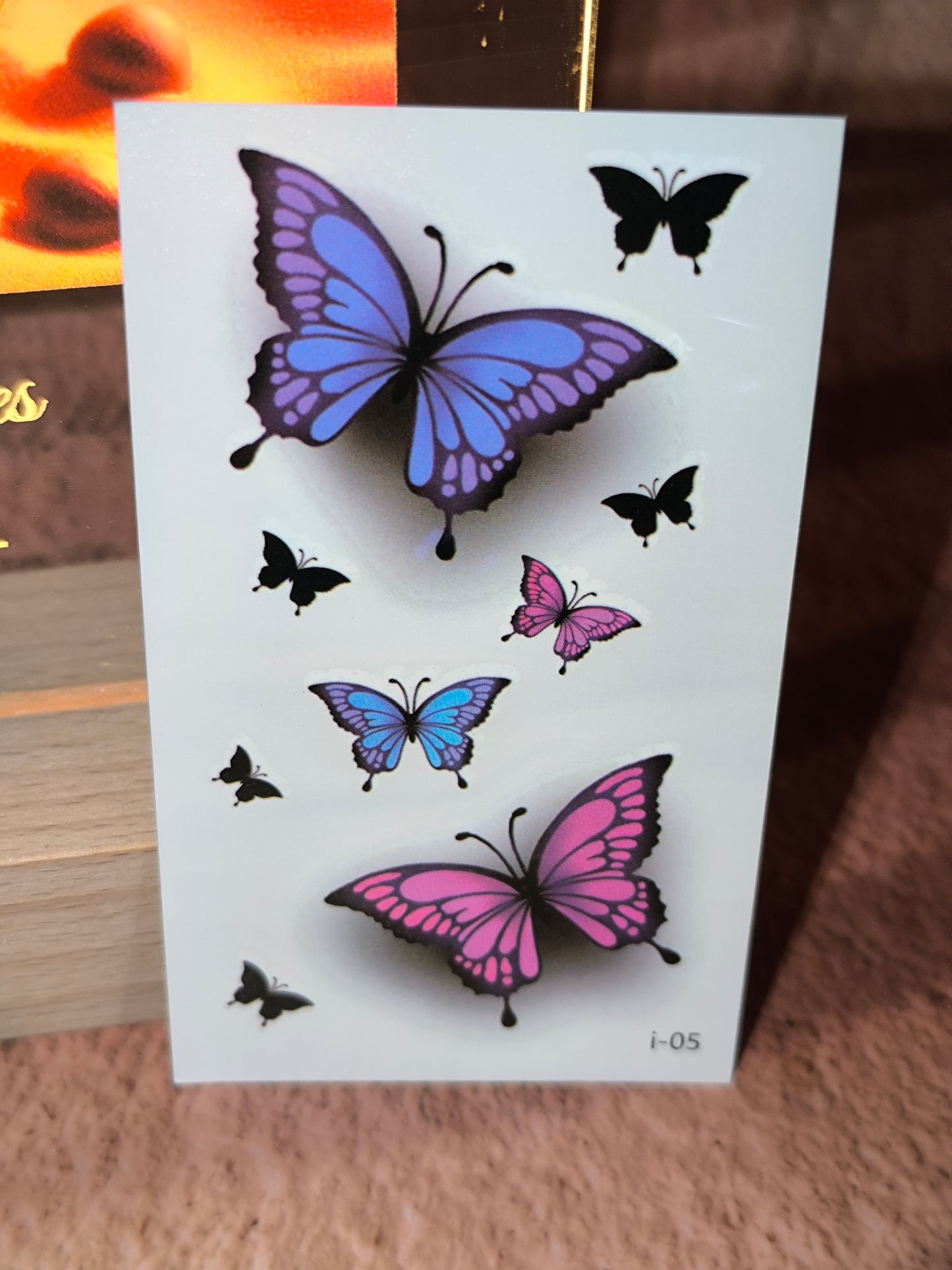 Tatouages Éphémères Papillons Ombrés – Légèreté et Poésie en 3D