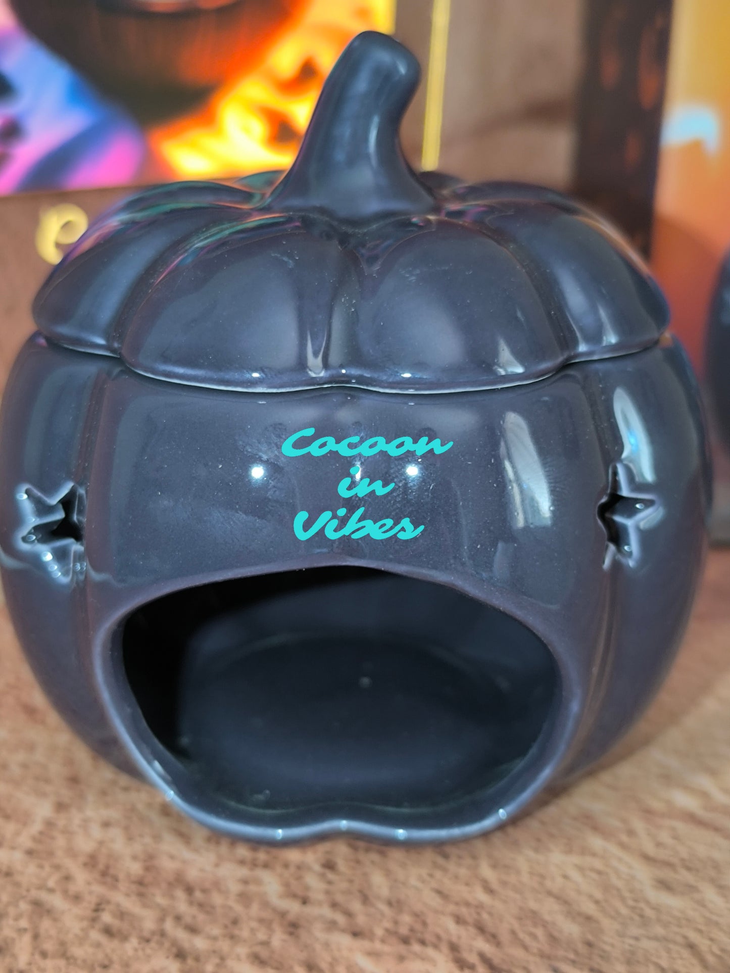 Brûleur Citrouille Bleu Nuit – “The Magic is in You”