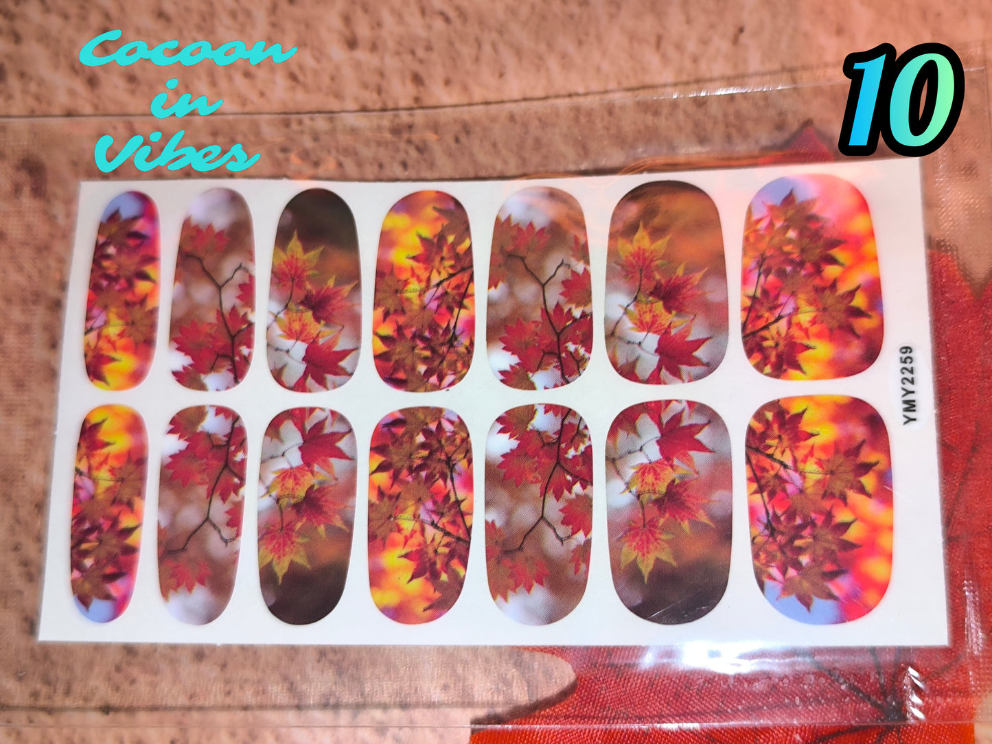 Collection Automne â Manucures Autocollantes
