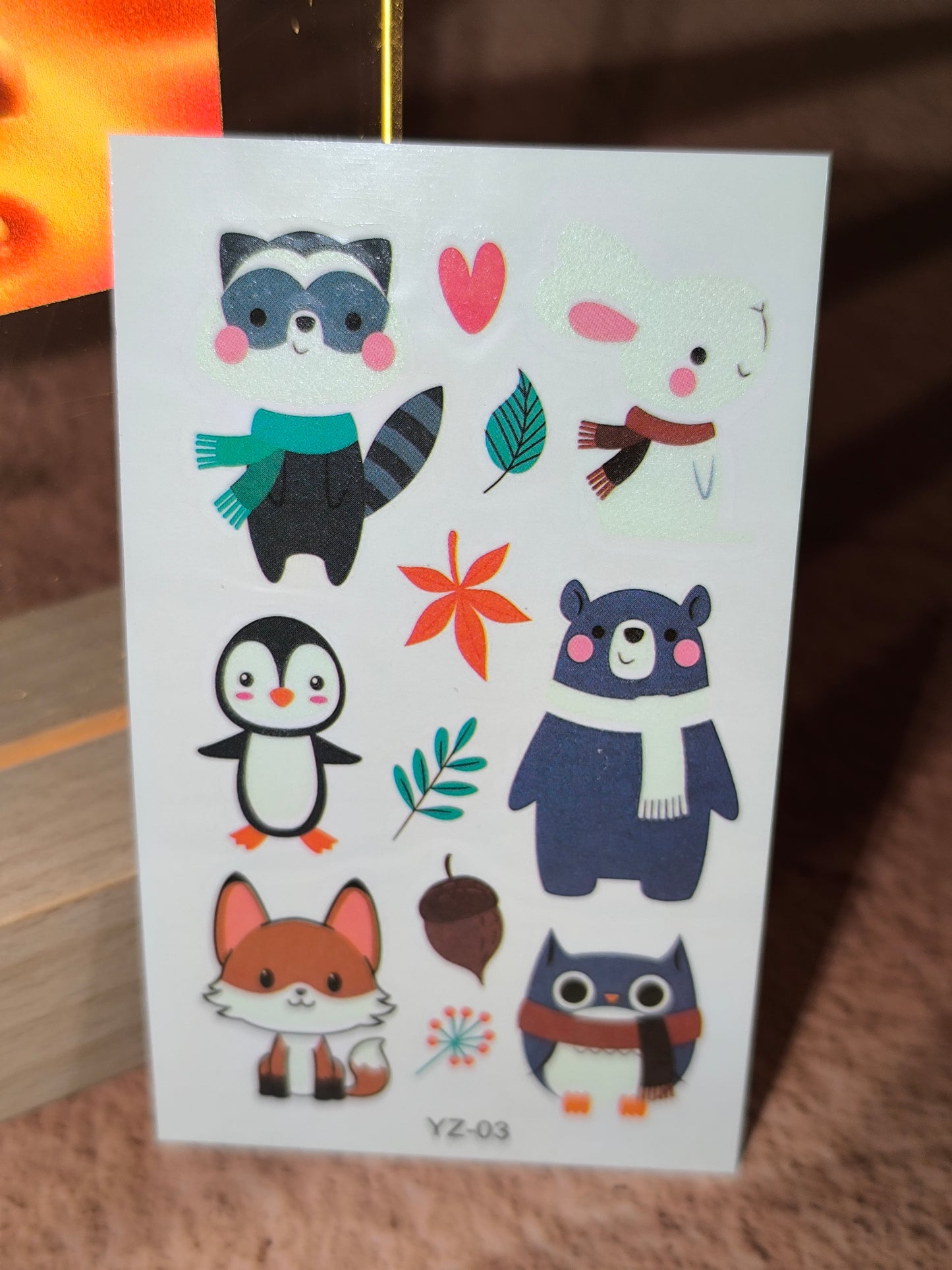 Tatouages Éphémères Enfants Phosphorescents – Petites Magies qui Brillent