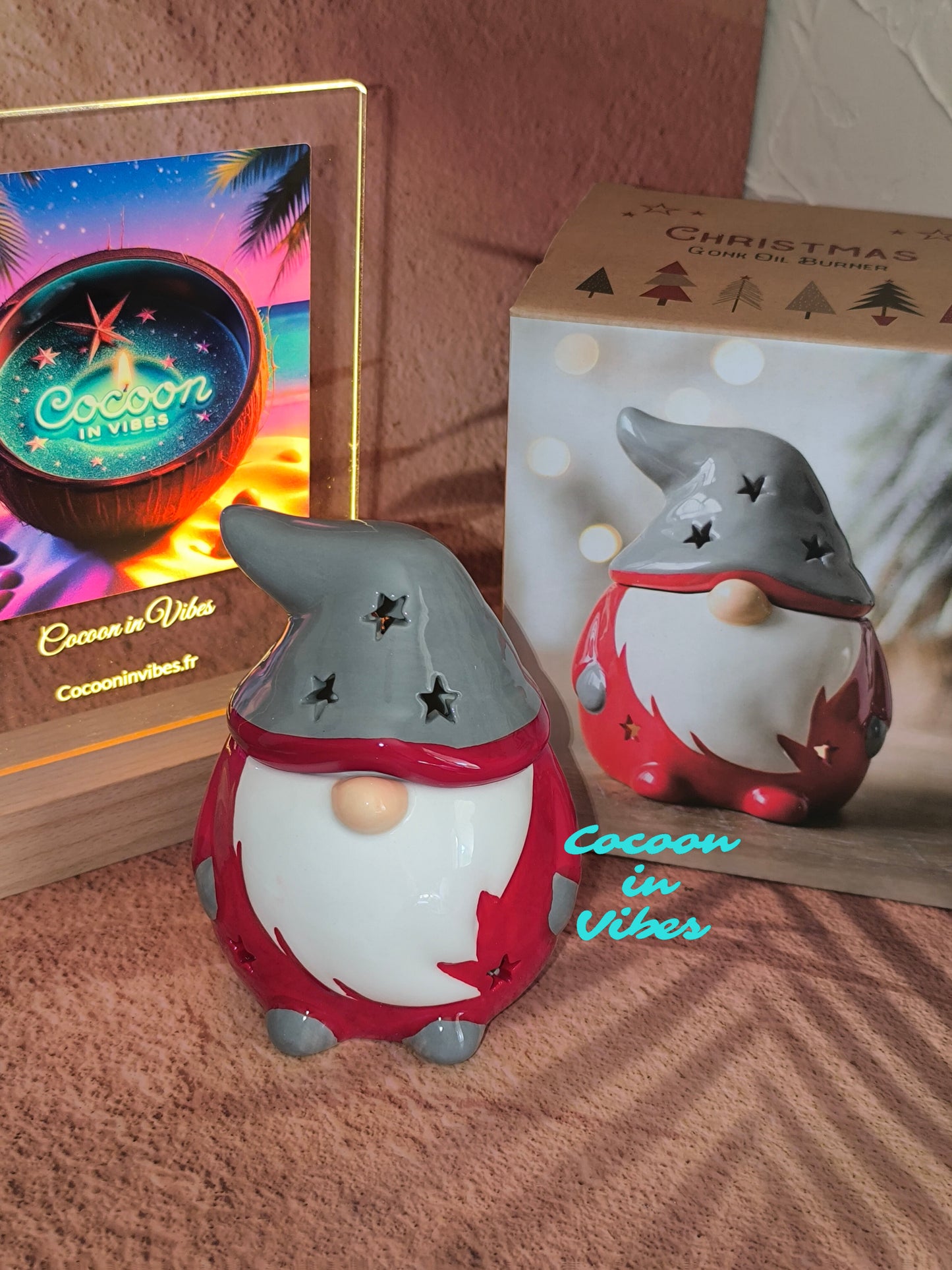 Brûleur Gnome de Noël – Le Gardien des Fondants