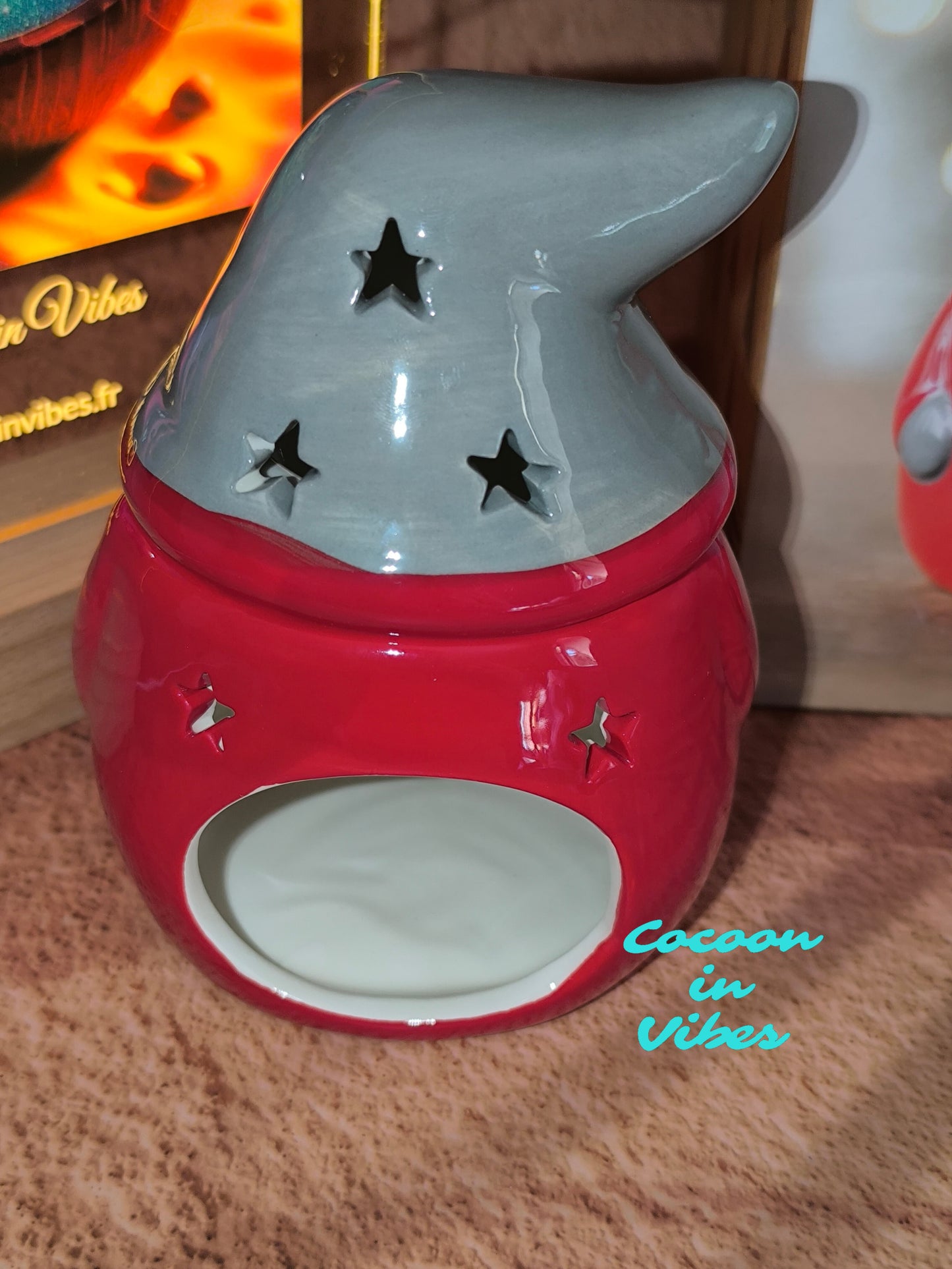 Brûleur Gnome de Noël – Le Gardien des Fondants