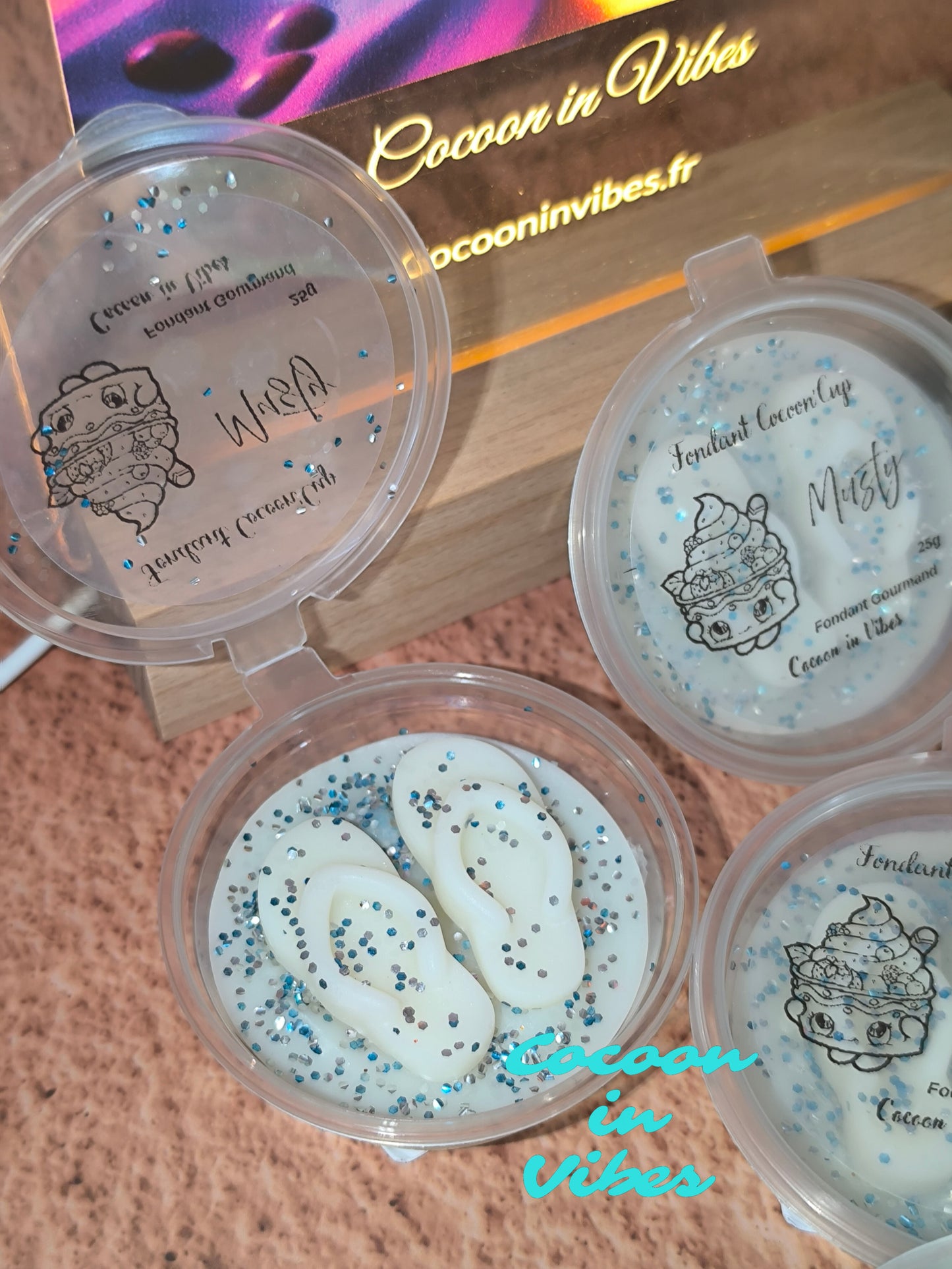 Fondants parfumés Cocoon’Cup – Le plaisir à partager