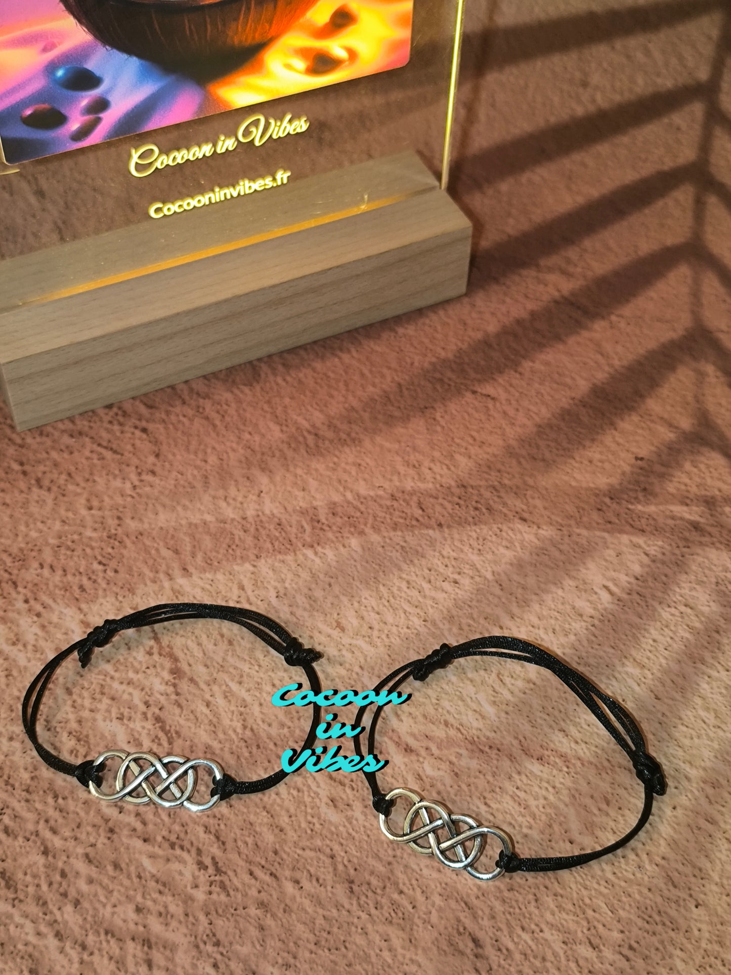 Bracelets de couple artisanaux – Double Infini, stylés et symboliques