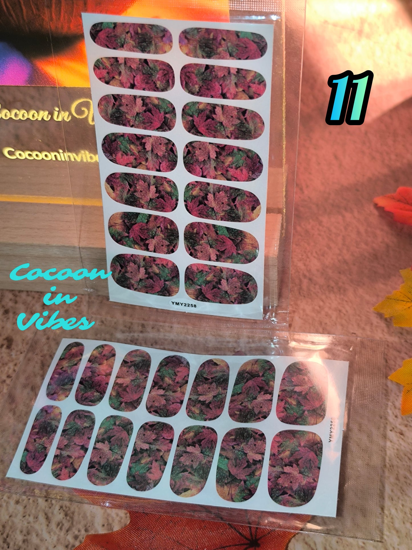 Collection Automne â Manucures Autocollantes