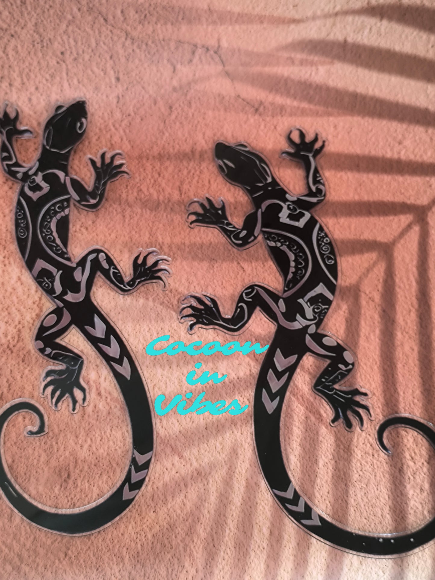 Décorations murales Salamandres Élégantes – L’Art du Mouvement