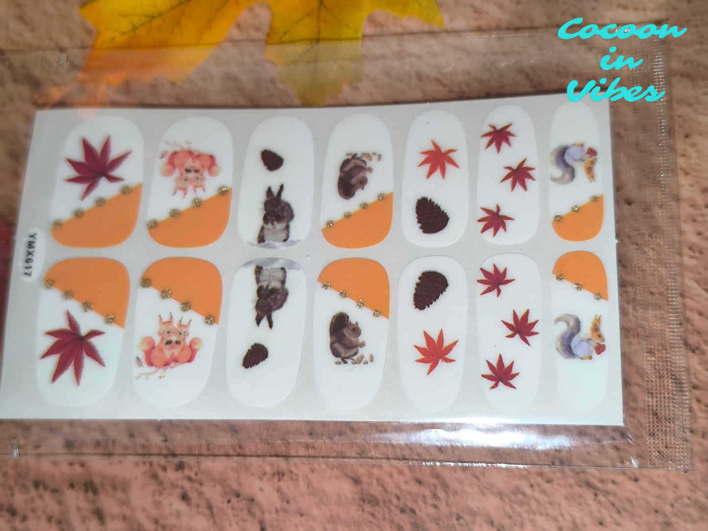 Collection Automne â Manucures Autocollantes