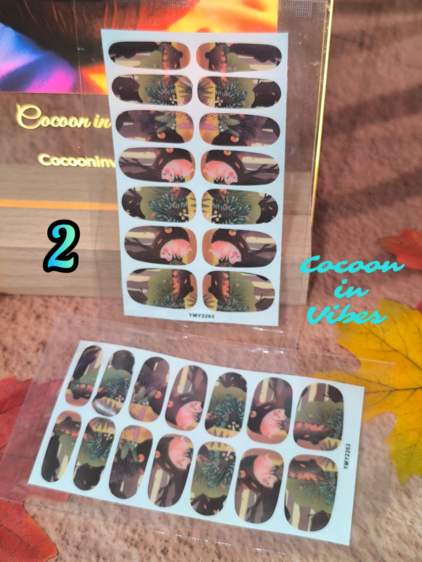 Collection Automne â Manucures Autocollantes