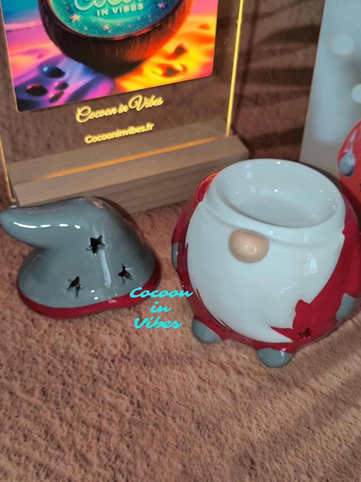 Brûleur Gnome de Noël – Le Gardien des Fondants