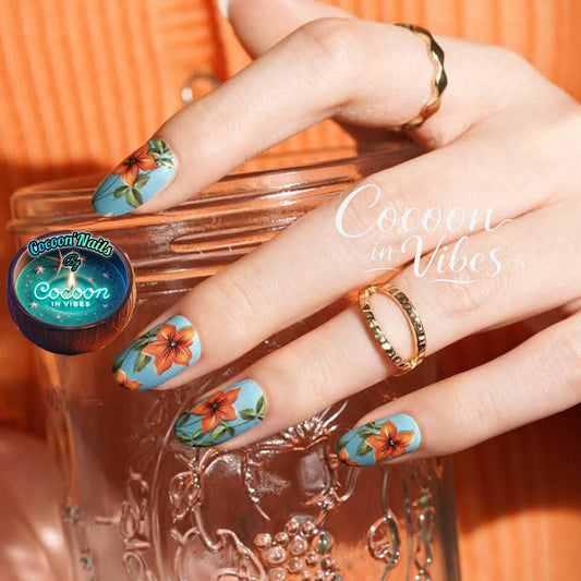Cocoon’Nails Rêverie d'Été – Vernis Autocollant Kit Complet