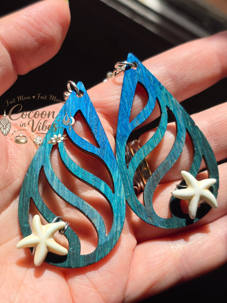 Bijoux artisanaux en bois