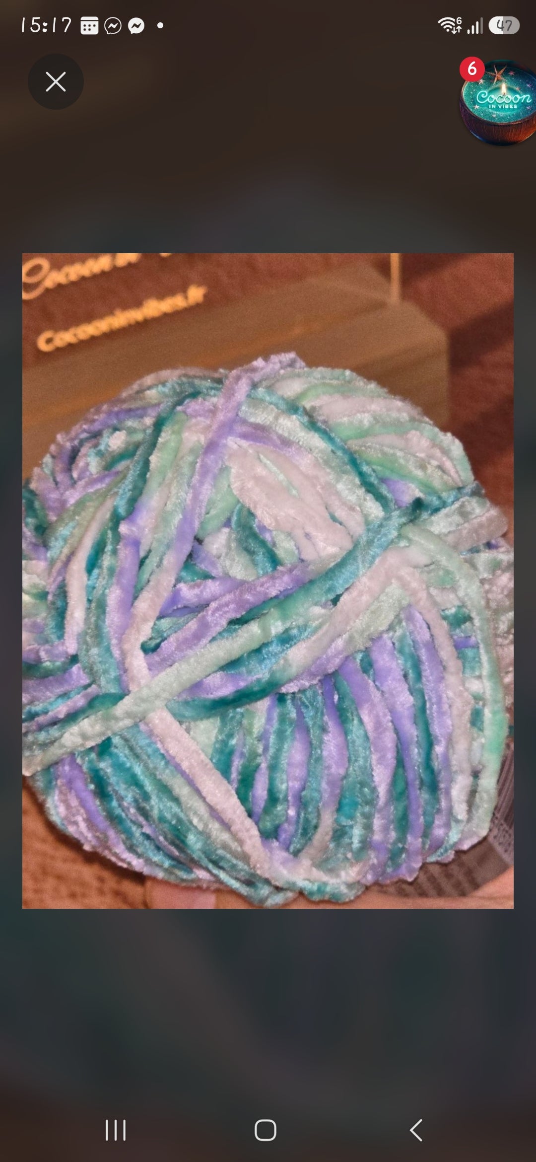 Chouchou Soleil Tout Doux – Création artisanale au crochet Cocoon in Vibes