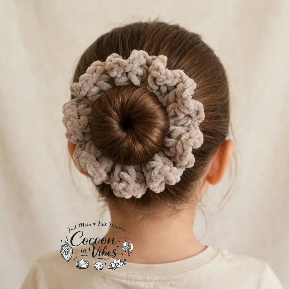 Chouchou Froufrou Tout Doux XXL - Création artisanale au crochet Cocoon in Vibes