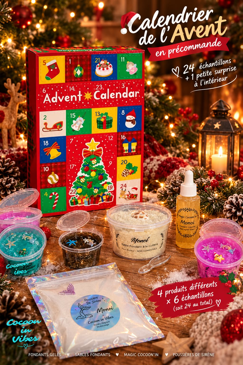 Calendrier de l'Avent Créations Parfumées Atypiques en PRÉ-COMMANDE !