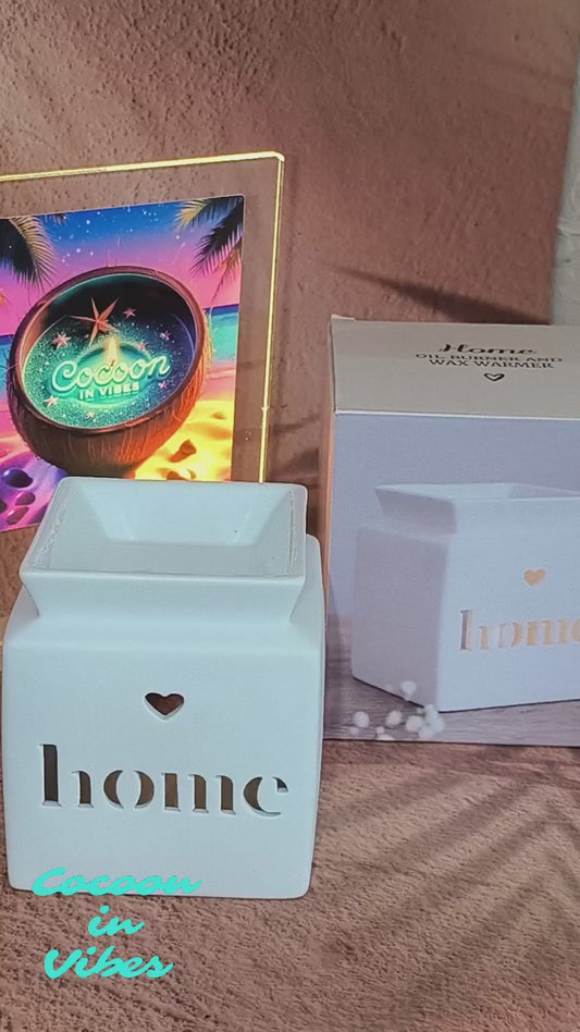 Diffuseur Carré "HOME" – Élégance et Cocooning