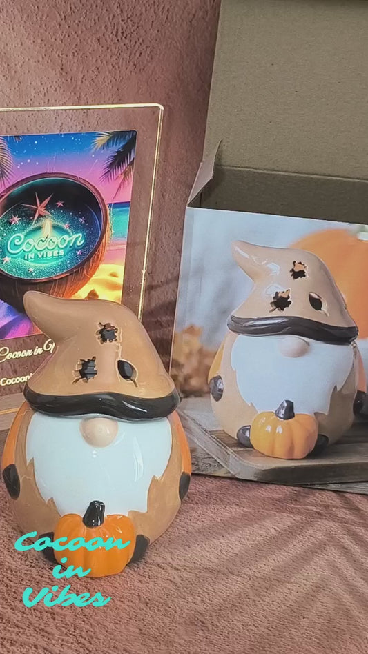 Brûleur « Gnome d’Automne » – Douceur & Esprit de Saison