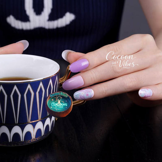 Cocoon’Nails Douceur Tropicale – Vernis Autocollant Kit Complet