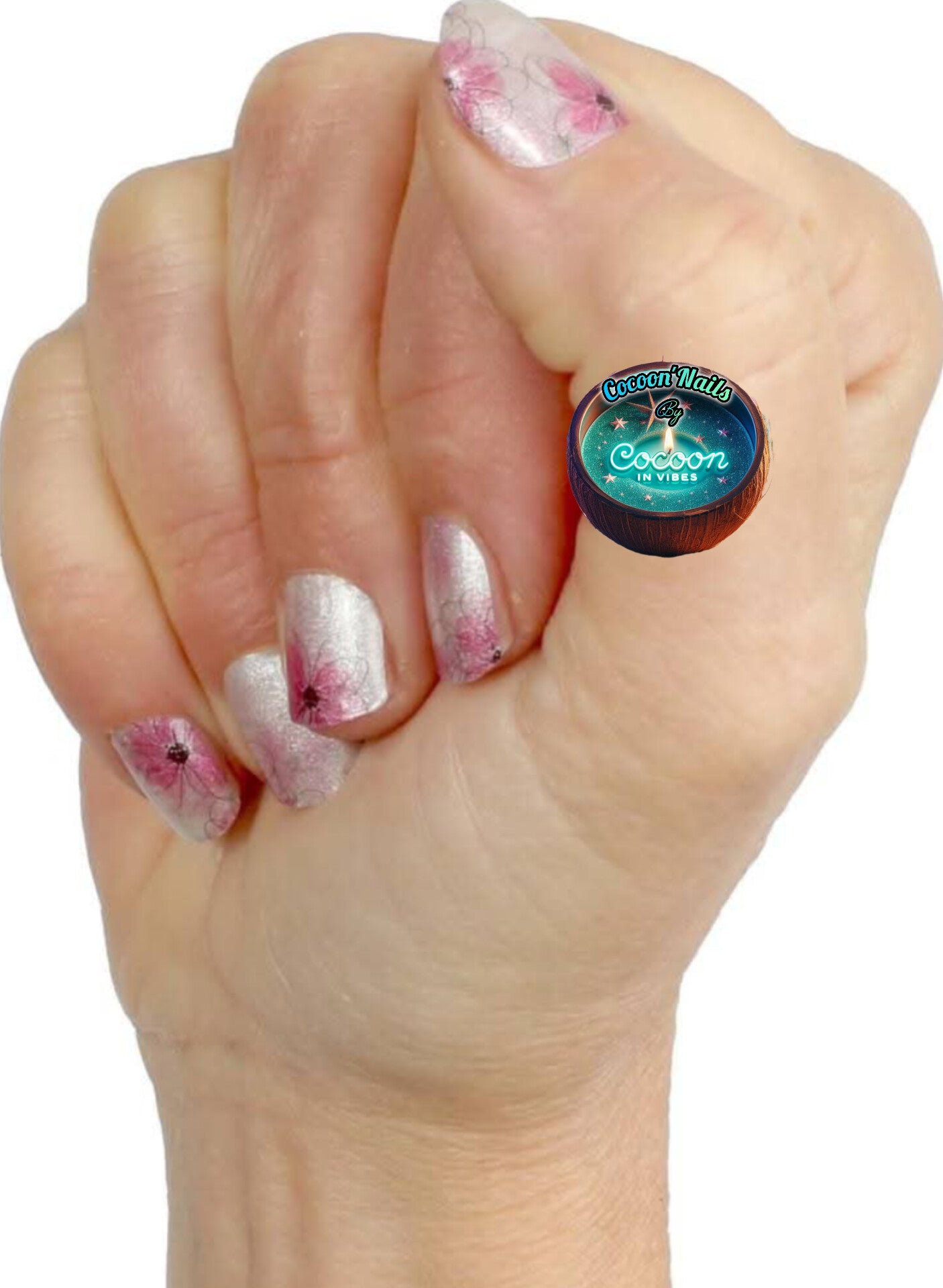 Cocoon’Nails – Watercolor Flowers