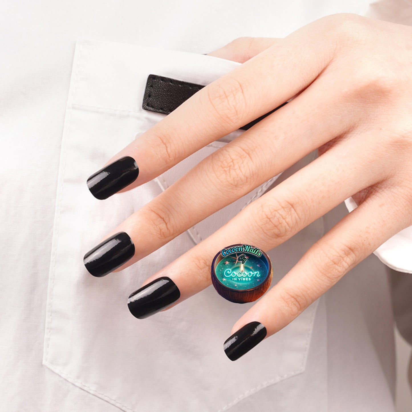 Cocoon’Nails – Black Velvet : l’élégance absolue au bout des doigts