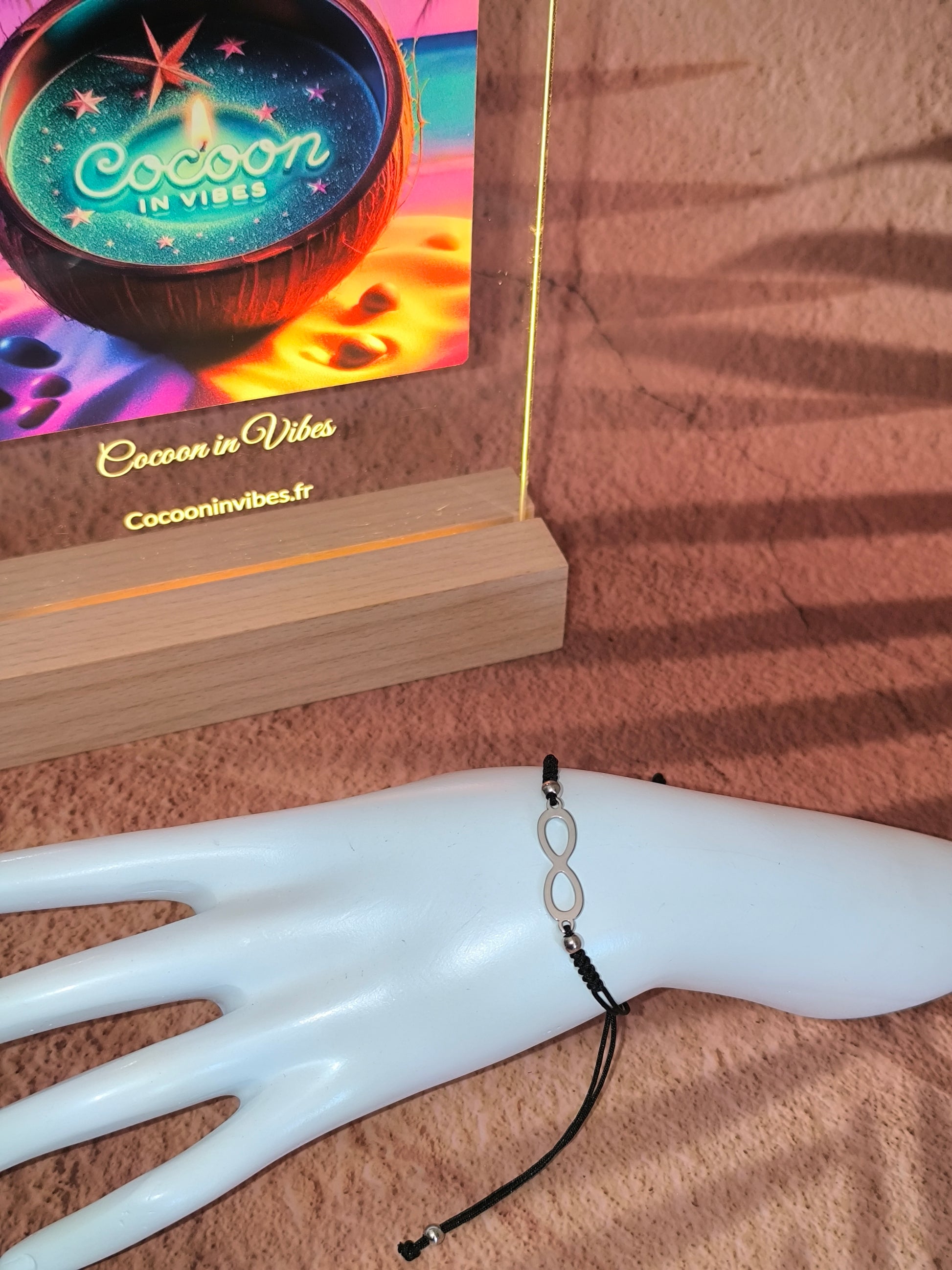 Bracelet Plaque finement Découpée en acier inoxydable – Petit Trésor à Porter