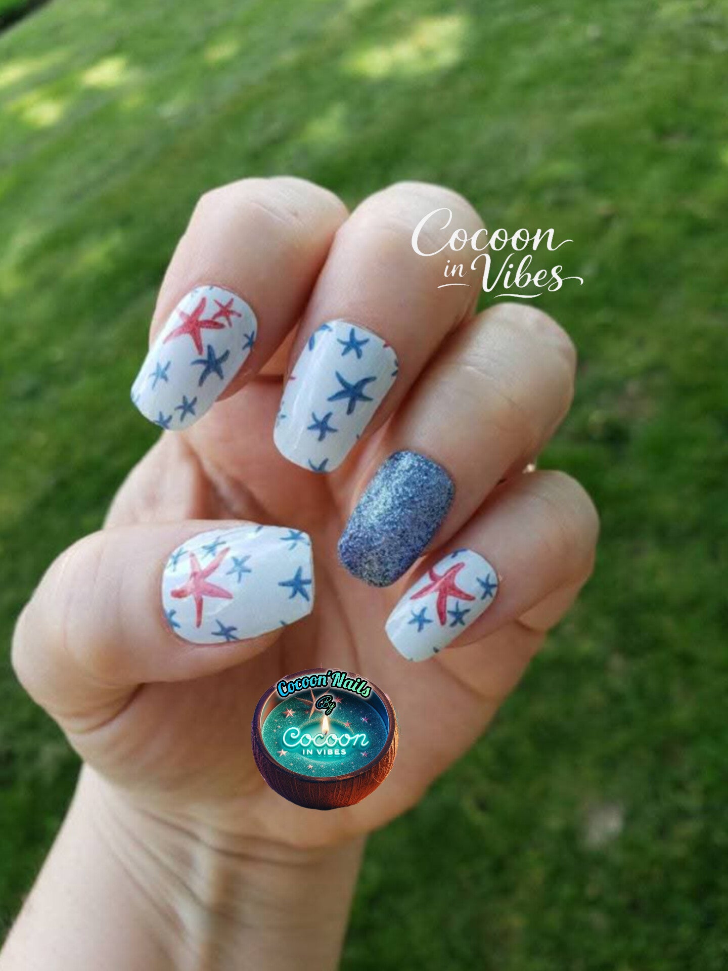 Cocoon’Nails Trésors du Lagon – Vernis Autocollant Kit Complet