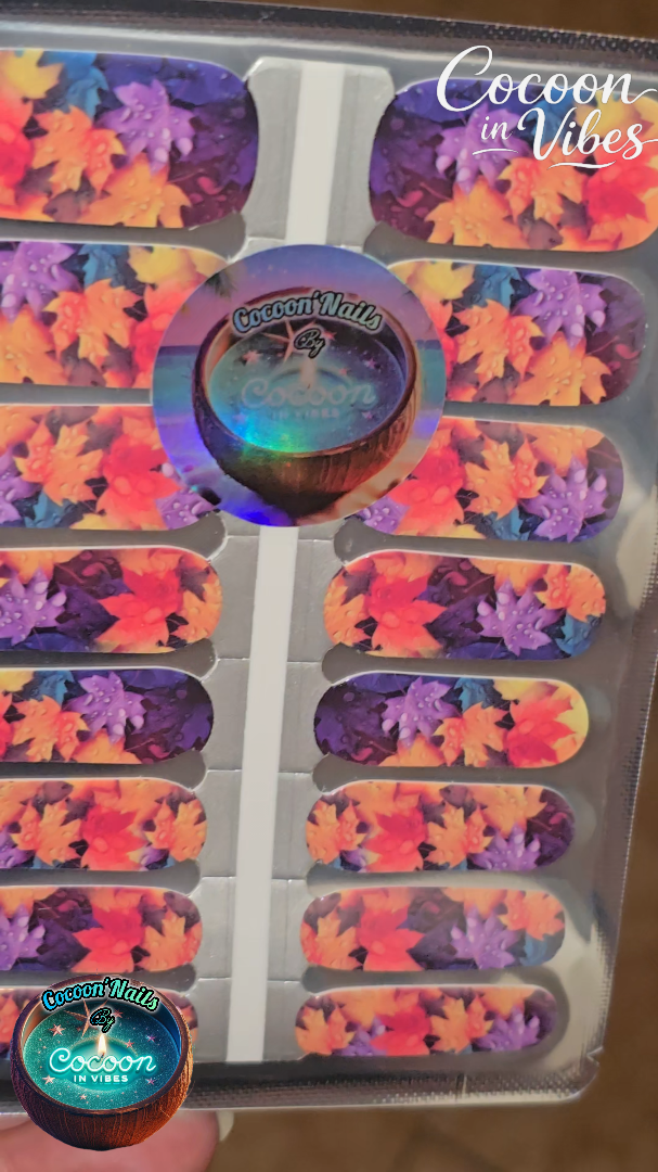 Cocoon’Nails Rosée d'Érable – Vernis Autocollant Kit Complet