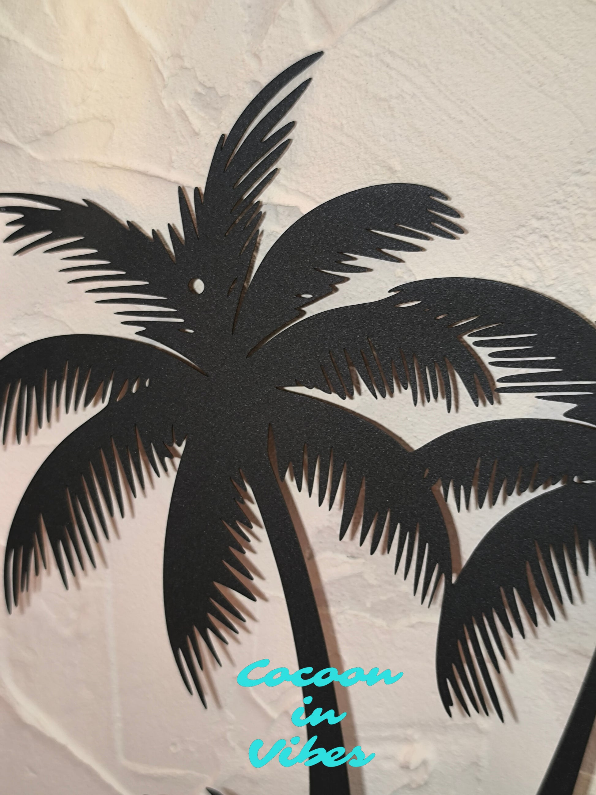 Décoration murale “Île aux Palmiers” – Évasion assurée
