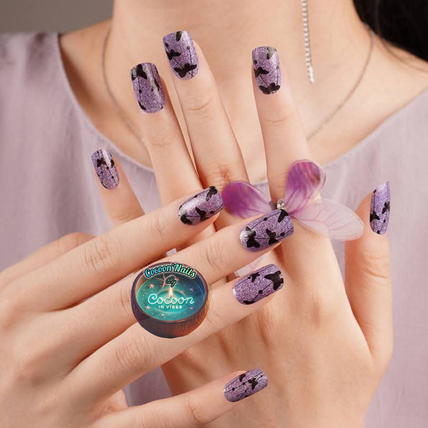 Cocoon’Nails – Papillon de Nuit