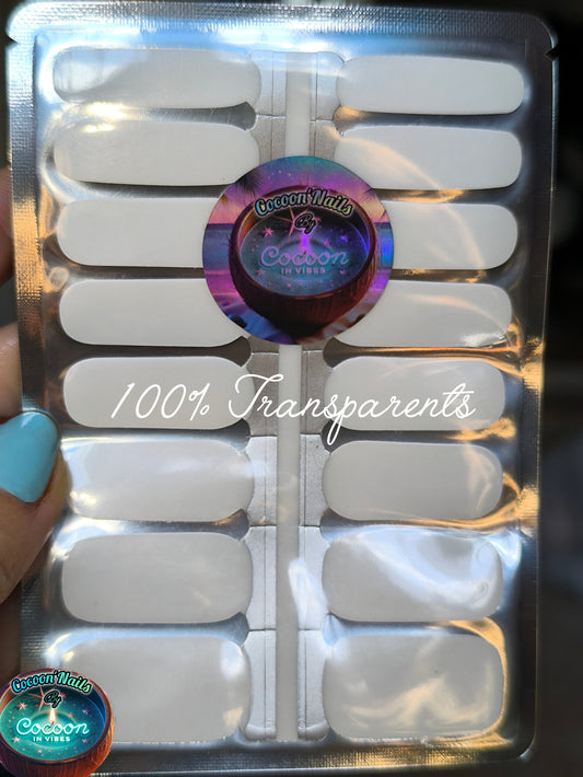 Cocoon’Nails – Cristal Lumière 100% Transparents Effet Glossy