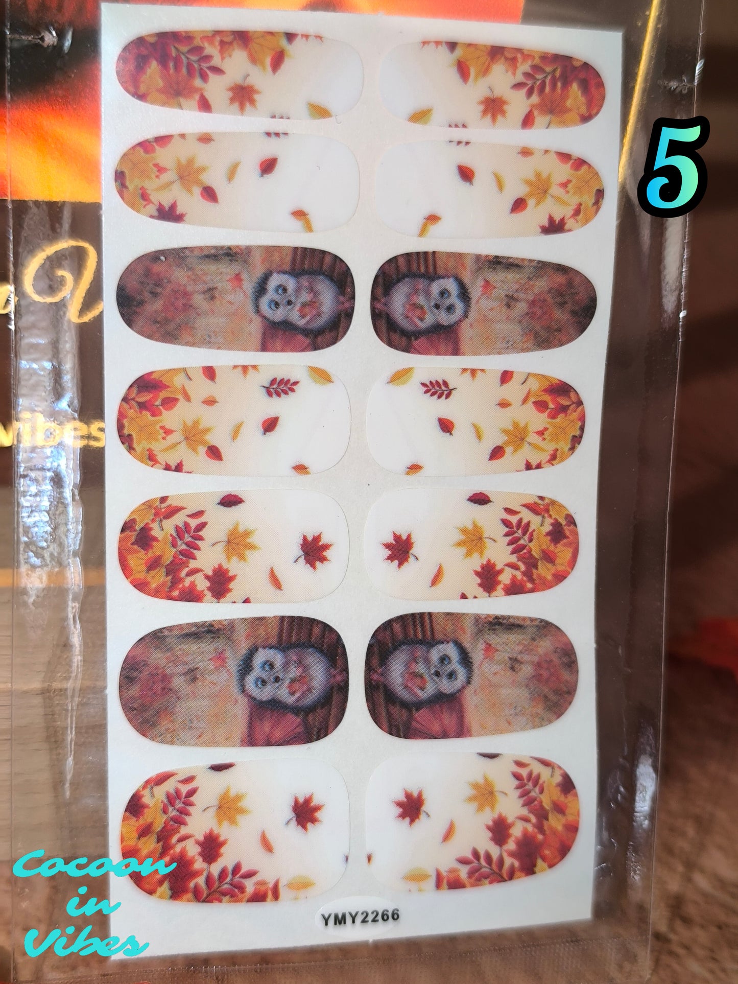 Collection Automne – Manucures Autocollantes