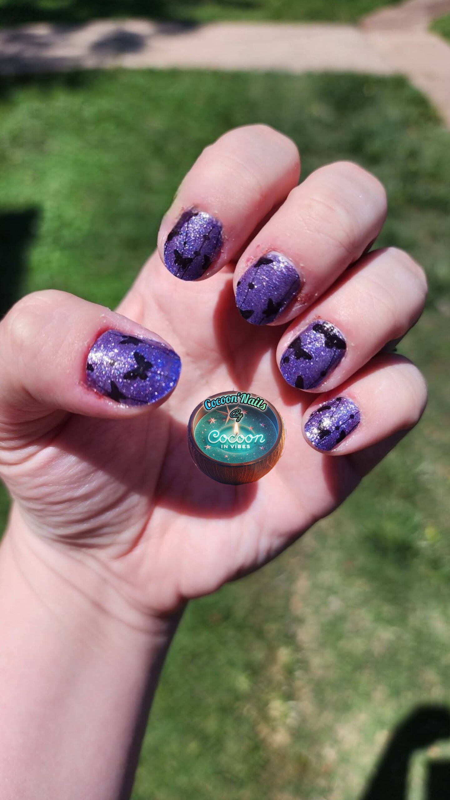 Cocoon’Nails – Papillon de Nuit