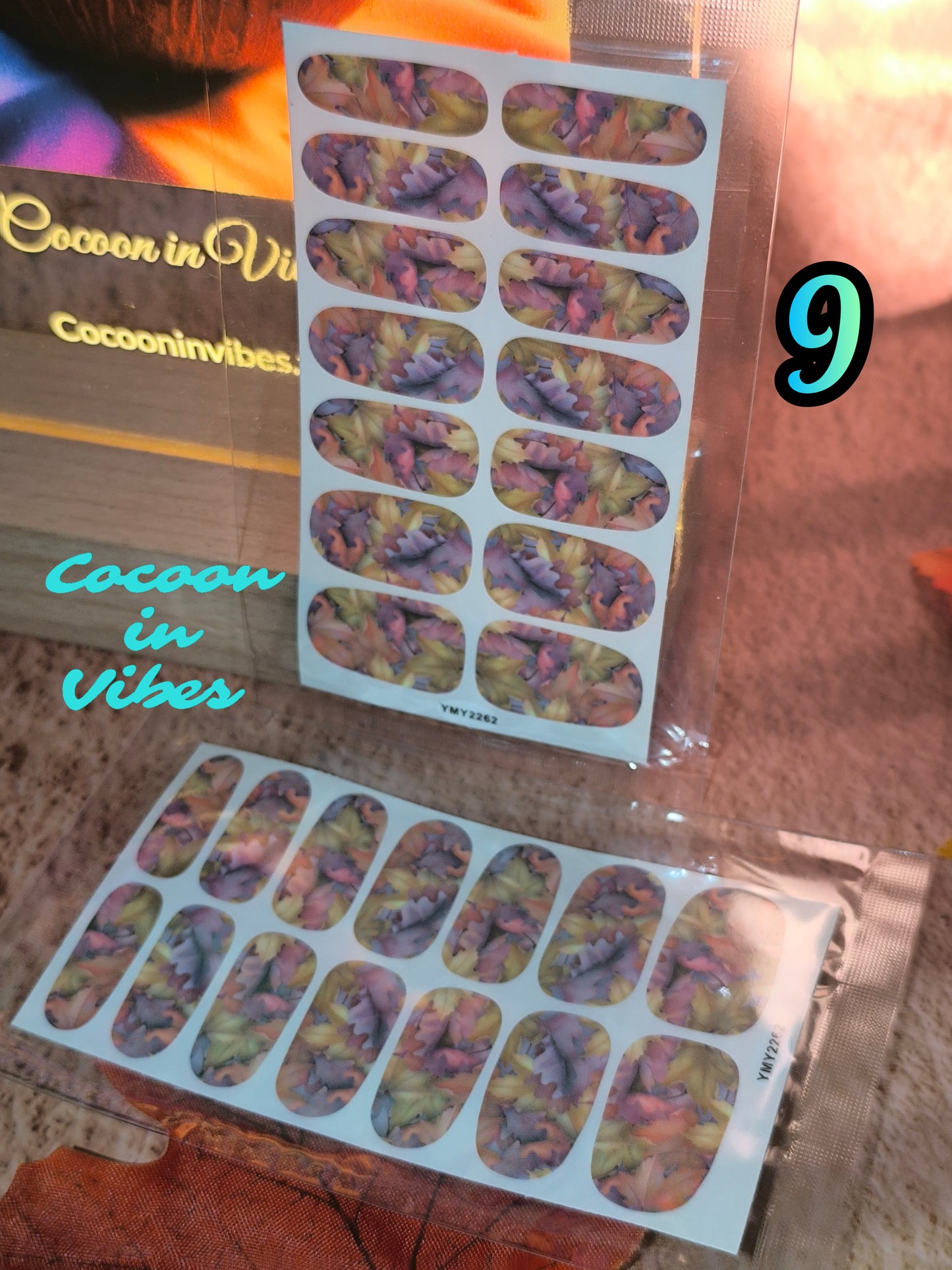 Collection Automne – Manucures Autocollantes