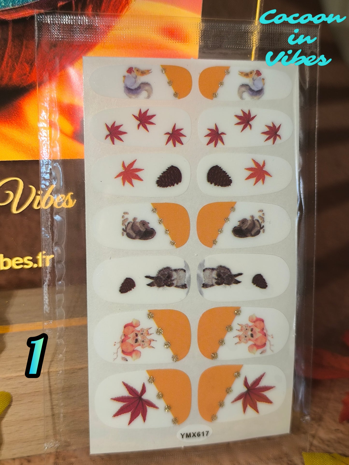 Collection Automne – Manucures Autocollantes