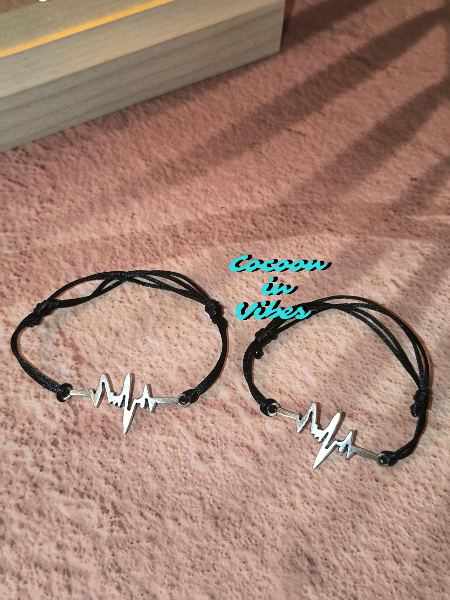 Bracelets de couple artisanaux – Battement de cœur, stylés et symboliques