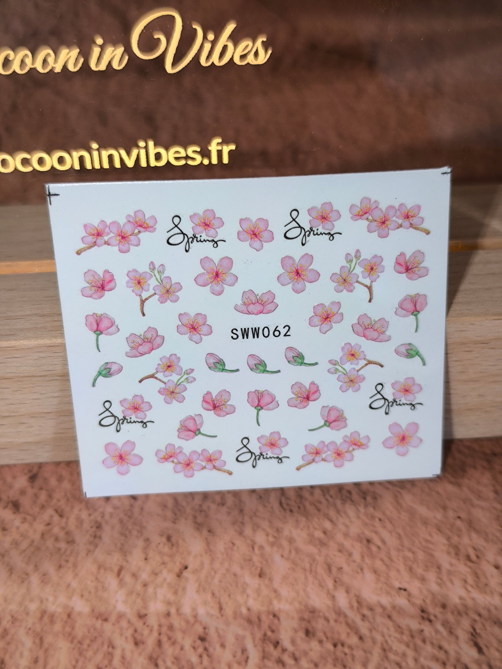 Stickers Ongles Fleurs & Cerises - Quand le printemps fleurit… jusque sur vos ongles