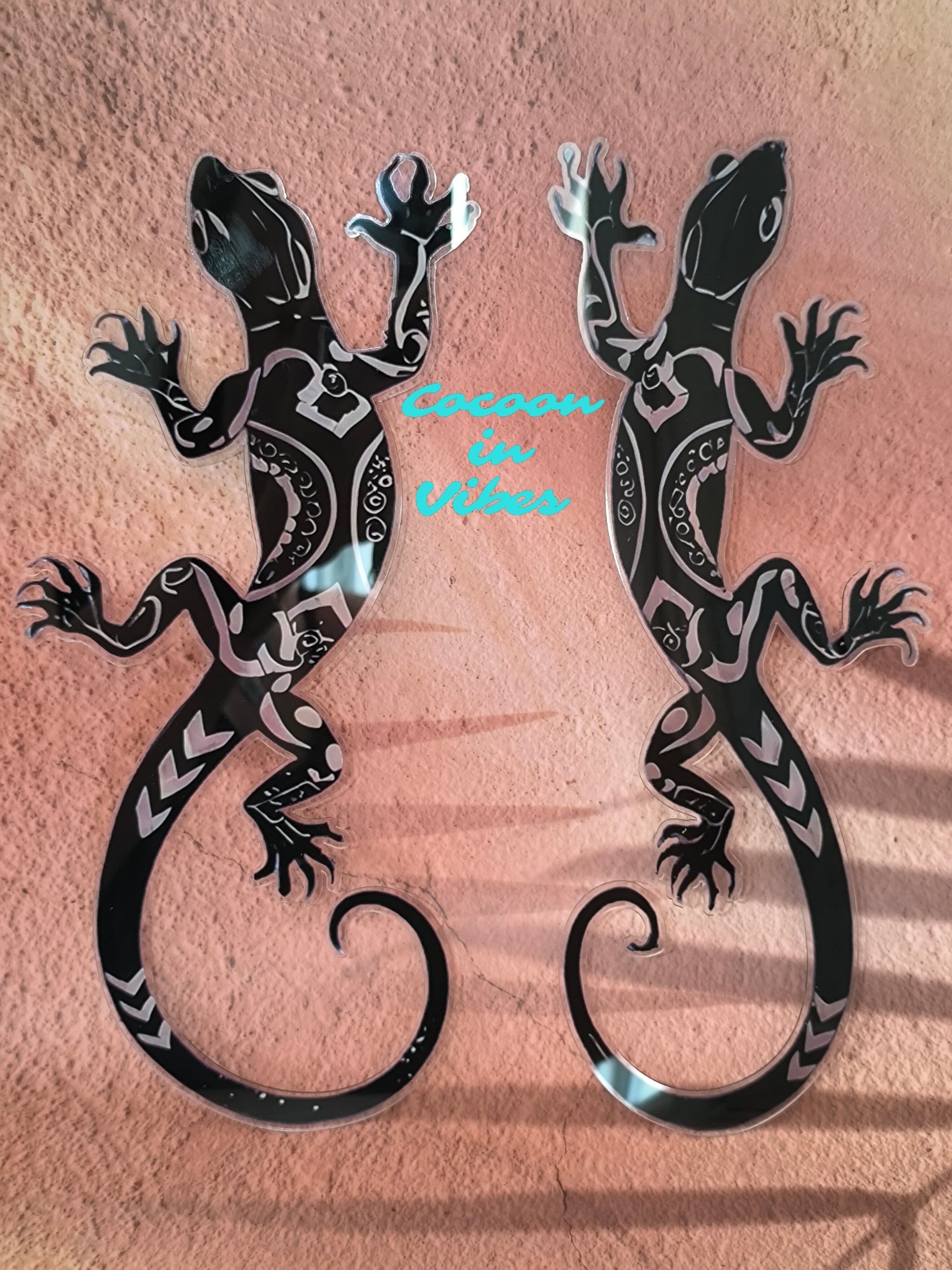 Décorations murales Salamandres Élégantes – L’Art du Mouvement