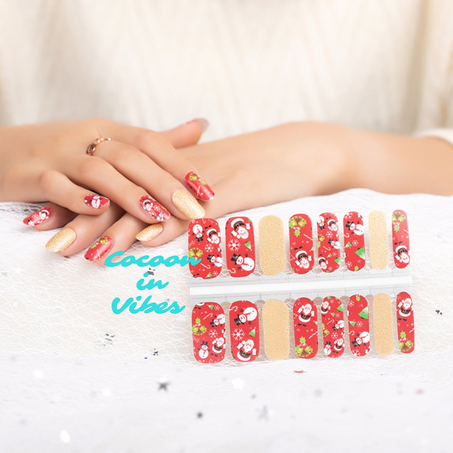 Cocoon’Nails – Rêve d’Hiver : la magie de Noël au bout des doigts