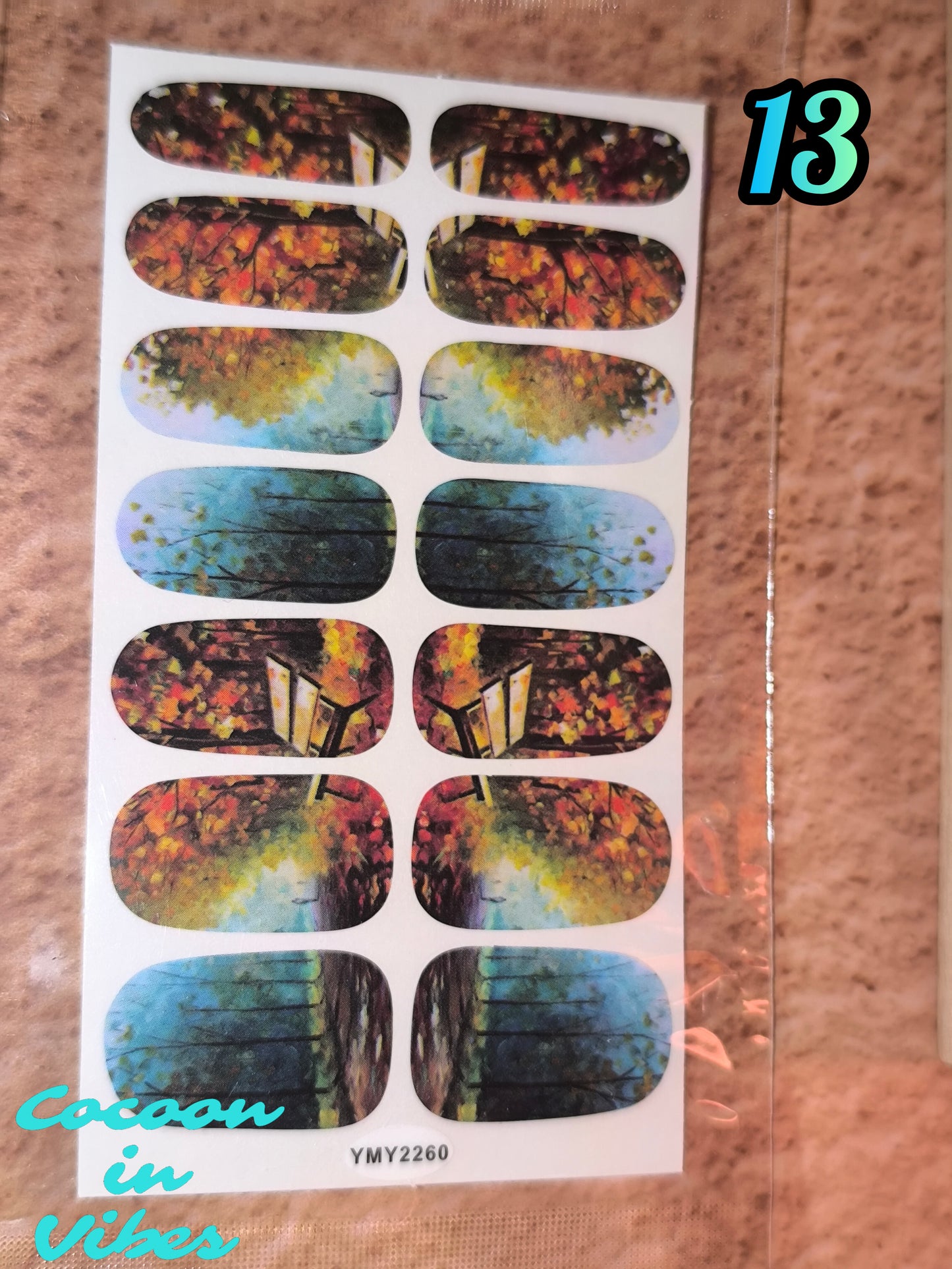 Collection Automne – Manucures Autocollantes