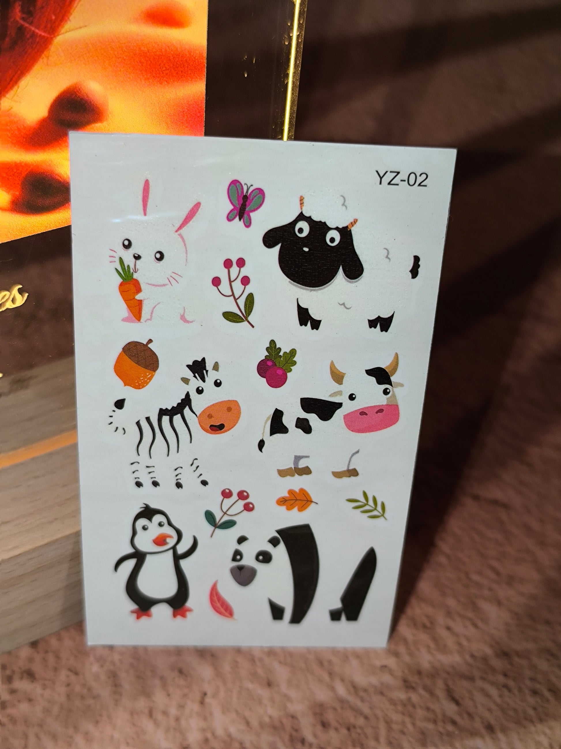 Tatouages Éphémères Enfants Phosphorescents – Petites Magies qui Brillent